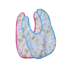 Baby Bib Circus Print Rice DK